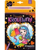 Niezwykłe królewny. Zdrapywanka z rysikiem