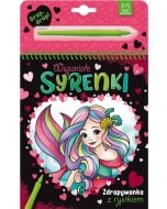 Wspaniałe syrenki. Zdrapywanka z rysikiem