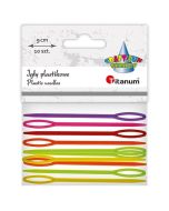 Igły plastikowe 90mm mix kolorów 10szt