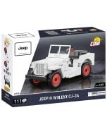 Jeep Willys CJ-2A biały