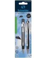 Długopis automatyczny Slider Rave XB biało-czarny