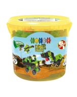 Klocki konstrukcyjne 6w1 - Dinozaury 140el