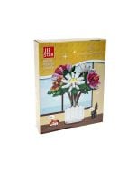 Klocki kwiaty - Chryzantema 900el