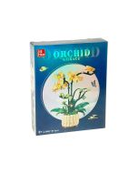 Klocki kwiaty - Orchidea