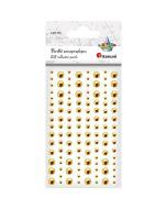 Perełki samoprzylepne 120szt złote