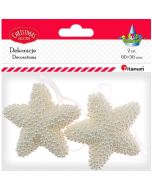 Zawieszki gwiazdki 60x56mm 2szt