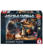 Puzzle PQ 1000 Michele Farella Podróż do galakt G3