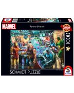 Puzzle PQ 1000 Thomas Kinkade Avengers Marvel G3