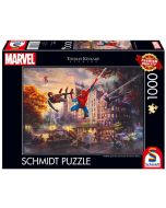 Puzzle PQ 1000 Thomas Kinkade Spider-Man i Przyjac