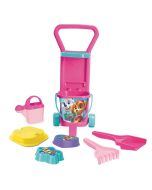 Psi Patrol Wózek z kompletem do piasku 8el różowy