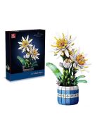 Klocki - kwiatki w doniczce