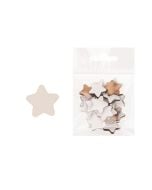 Dekoracja drewniana 24szt Gwiazda średnia