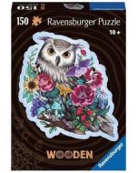 Puzzle drewniane 150 Sowa