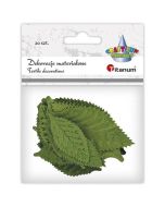 Materiałowe liście zielone 20szt