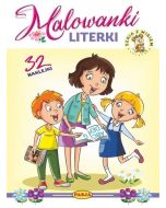 Malowanki literki. Seria z misiem