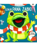Przyjaciele do poduszki. Szalik Pana Żabki...