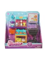 Akcesoria dla lalki - stoisko z warzywami