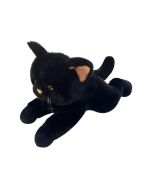 Kot leżący 45cm czarny