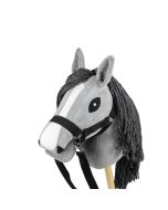Hobby Horse Skippi. Koń na kiju szary