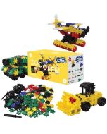 Nano Clics Klocki 5w1 - Pojazdy 250el