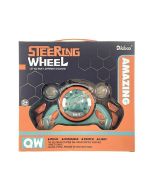 Kierownica na baterie symulator jazdy 26x25x6cm