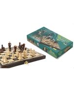 Szachy drewniane średie 31cm