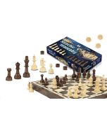 Szacho-warcaby drewniane 31cm