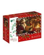 Puzzle drewniane 500 Christmas Święty Mikołaj