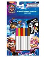 Zestaw kolorowanek z flamastrami 12el Psi Patrol