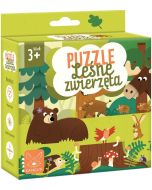 Puzzle Leśne Zwierzęta 3+