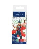 Zestaw pisaków do rysowania komiksów 6szt