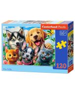 Puzzle 120 Pets Selfie CASTOR