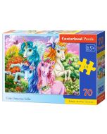 Puzzle 70 Cute Unicorns Selfie CASTOR