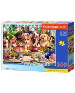 Puzzle 300 Puppies Dessert CASTOR