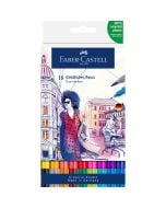 Pisak akwarelowy Goldfaber Aqua 18szt