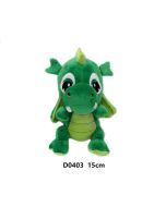 Smok ciemny zielony 15cm