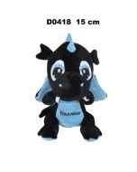 Smok "Kraków" czarny niebieski 15cm