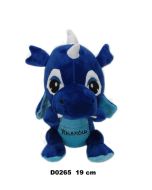 Smok "Kraków" granatowy niebieski 19cm