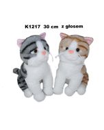 Kot z głosem 30cm MIX