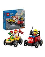 LEGO(R) CITY 60458 Zestaw wyścigówek: pizza kontra