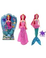 Lalka syrenka z magiczną sukienką