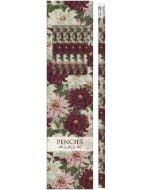 Ołówki ozdobne STPEN34 dalia fioletowa 6 sztuk