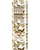 Ołówki ozdobne STPEN38 motyle 6 sztuk