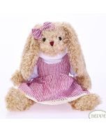 Królik Rosalie w sukience 30cm