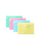 Teczka koperta A5 PP pastel (10szt)