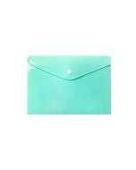 Teczka koperta A5 PP pastel zielona