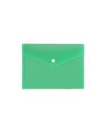 Teczka koperta A5 satyna zielona