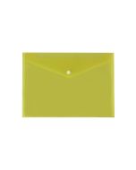 Teczka koperta A4 satyna żółta