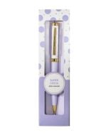 Długopis prezentowy z napisem Super Ciocia