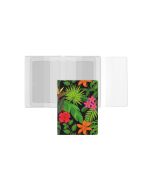 Okładka na dokumenty z dowodem rejestr. flowers